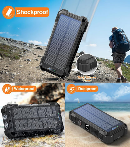 portable solar battery charger